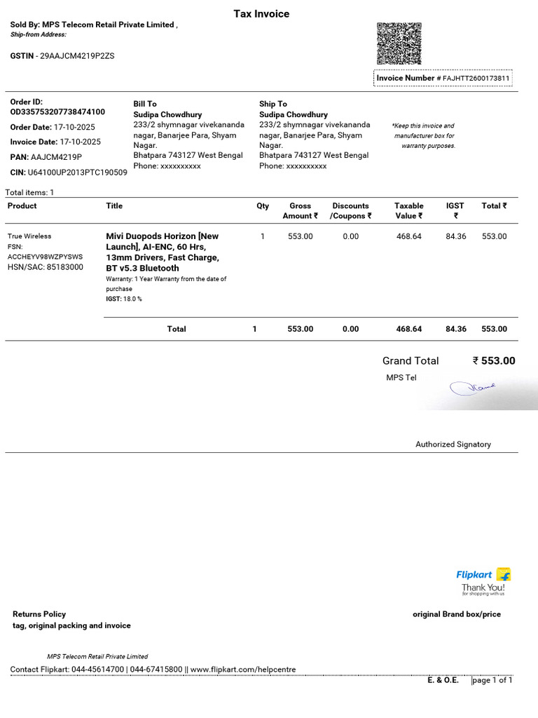 OD335753207738474100 | PDF | Payments | Taxes