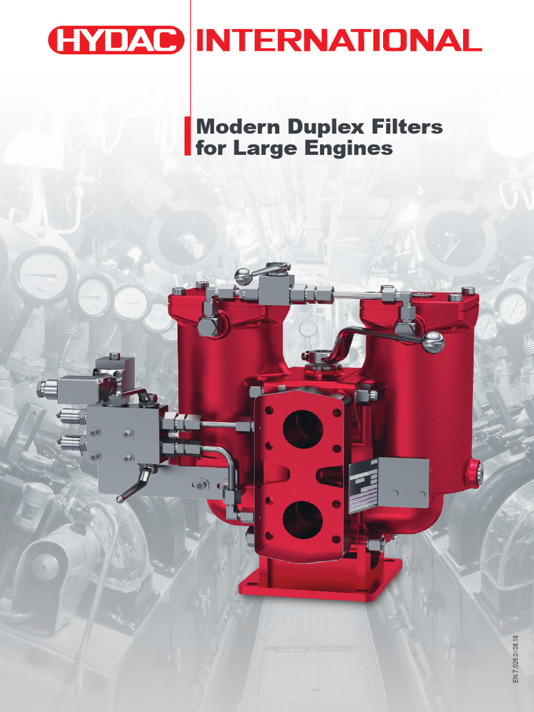 Modern Duplex Filters for Large Engines | PDF | Filtration | Diesel Engine