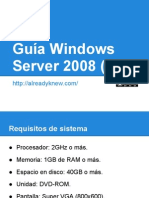 Guía Windows Server 2008 (Parte 1) - Instalación