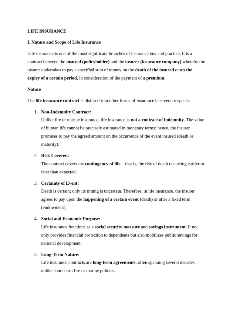 Life Insurance | PDF | Insurance | Life Insurance