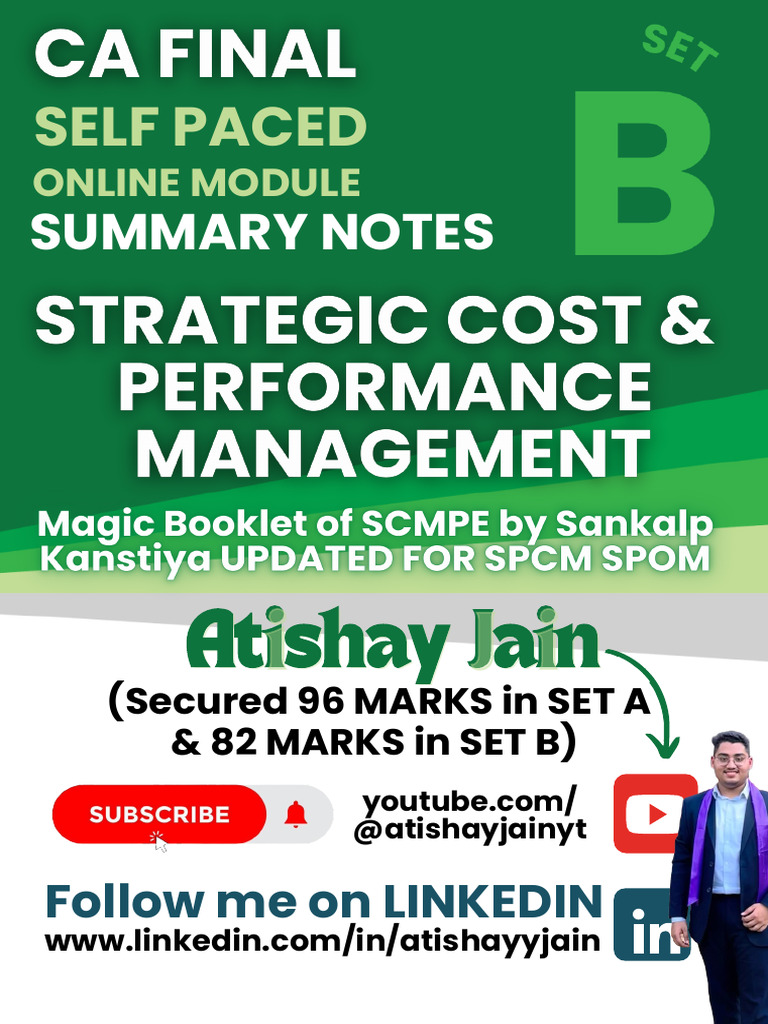 Set B SCPM Atishay Notes Summary | PDF | Computing