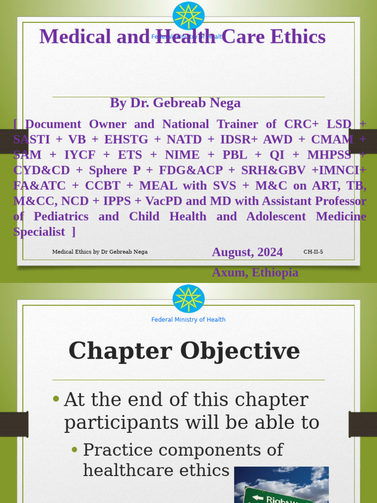 Medical Ethics in Health Care Practice | PDF | Medical Ethics ...