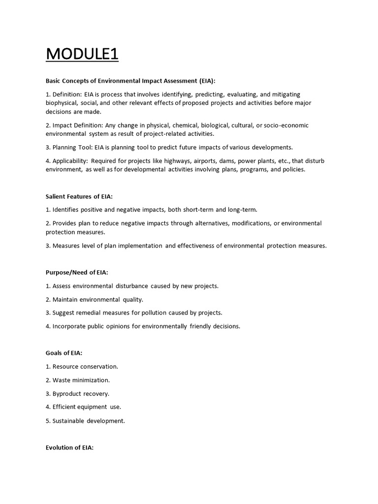 Eia | PDF | Environmental Impact Assessment | Regulatory Compliance