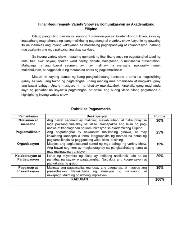Final Requirement | PDF