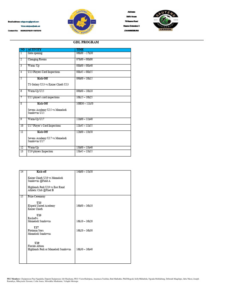GDL Program | PDF