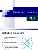 Chapter 3 Atoms and Elements