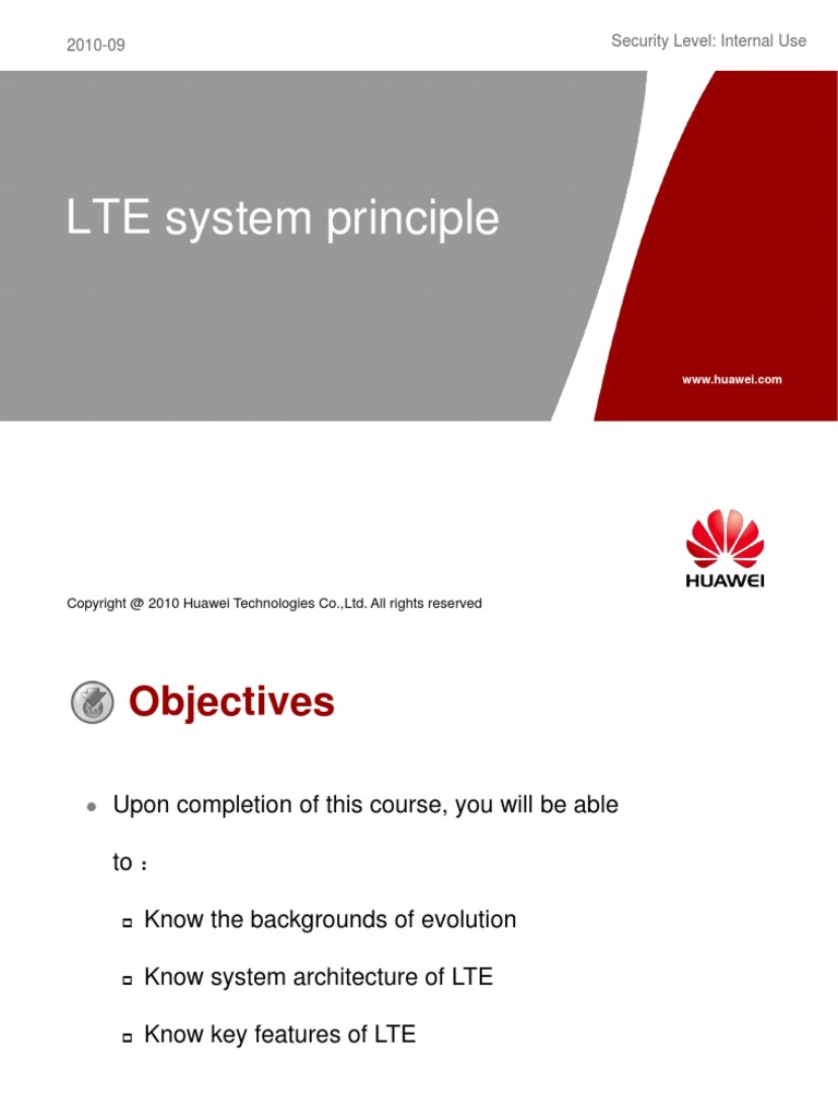 LTE System Principle 20110525 | PDF | Orthogonal Frequency Division ...