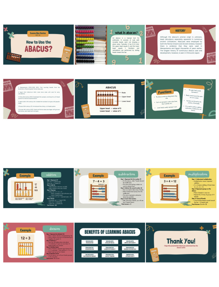 Abacus | PDF