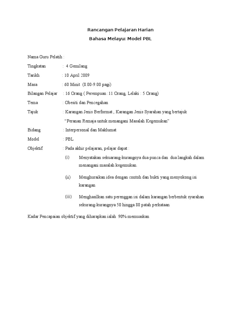 Model Pbl Pdf
