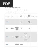 Configure HP Boot Order in BIOS | PDF | Booting | Bios