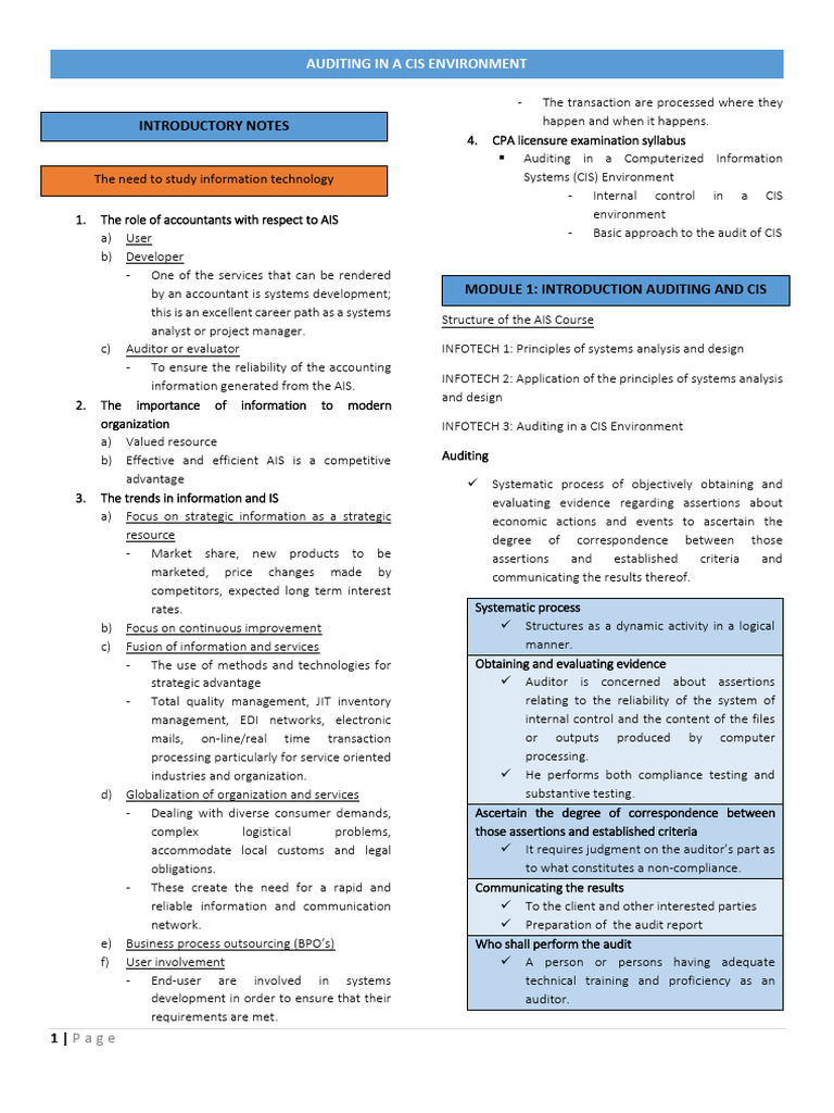 Auditing in Computerized Systems | PDF | Audit | Computer Program