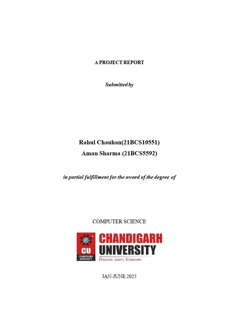 FINAL_SEM_REPORT | PDF | Computer Security | Security