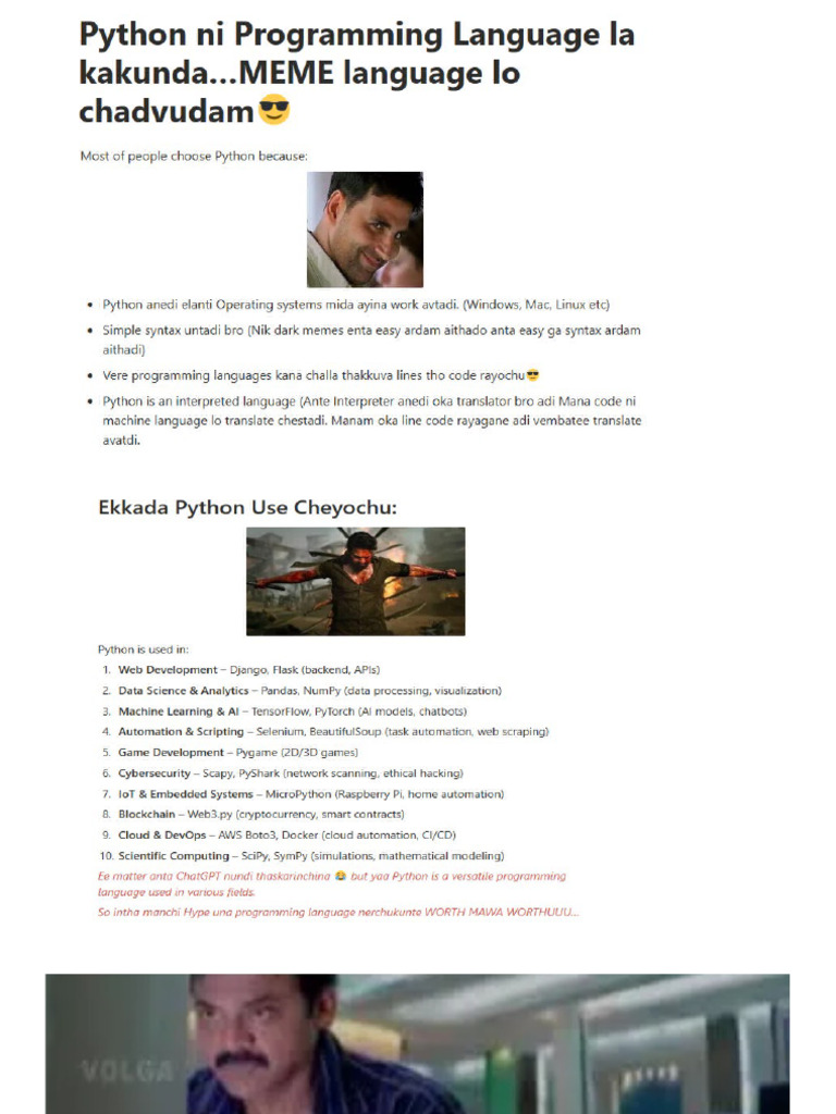 Python Me Me | PDF