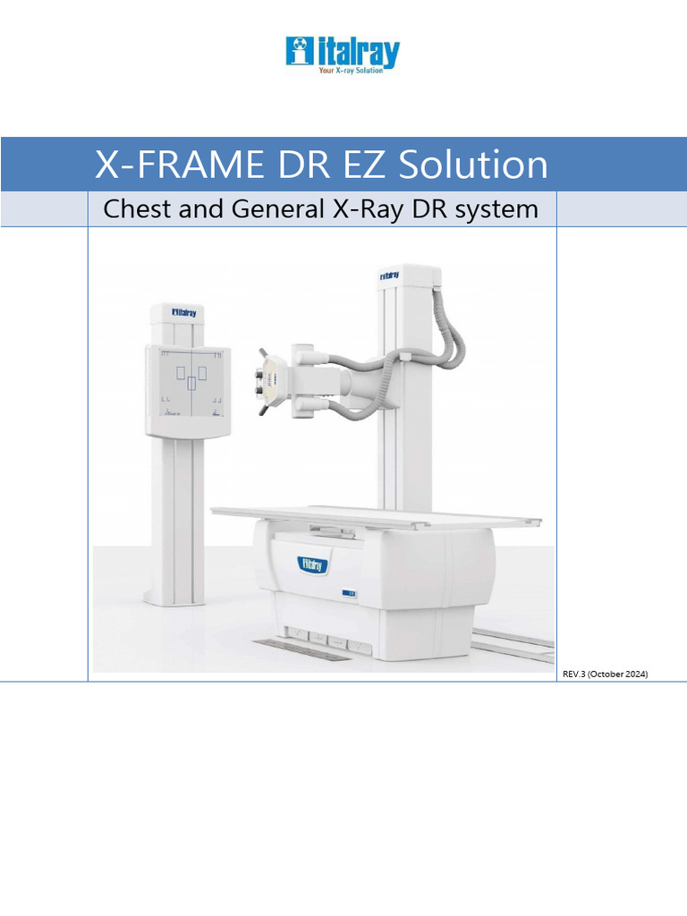 Data Sheet X-frame Dr | PDF | Radiography | Imaging