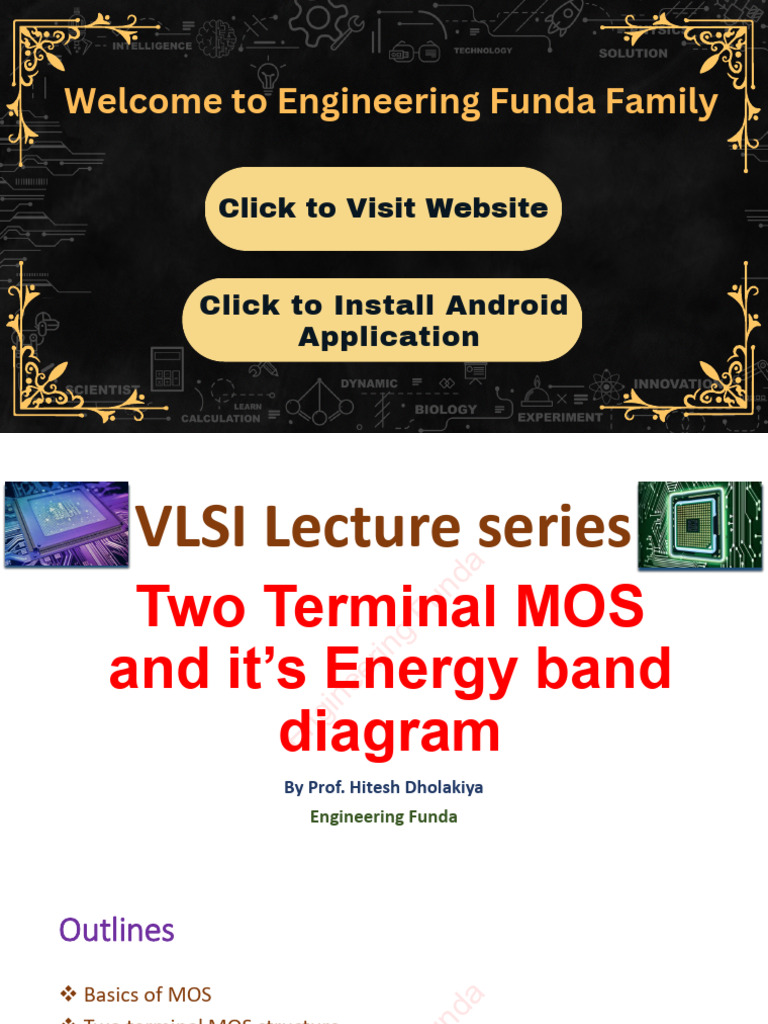 Two Terminal MOS Structure Explained | PDF | Mosfet | Field Effect ...
