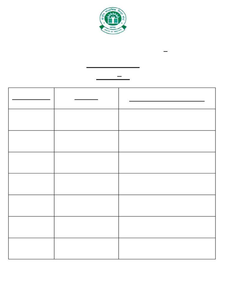 Cbse Datesheet X - Final Exam 2026 | PDF