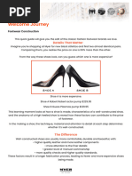 Key Materials in Shoe Manufacturing | PDF | Shoe | Footwear