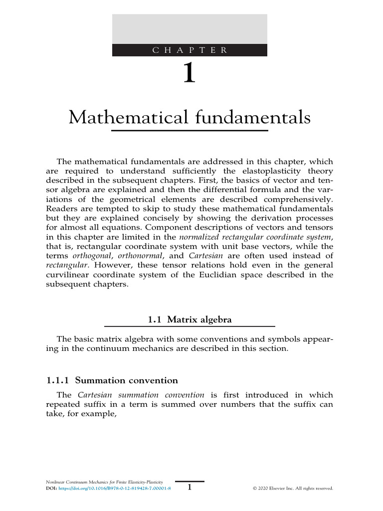 Axial Vector | PDF | Tensor | Euclidean Vector