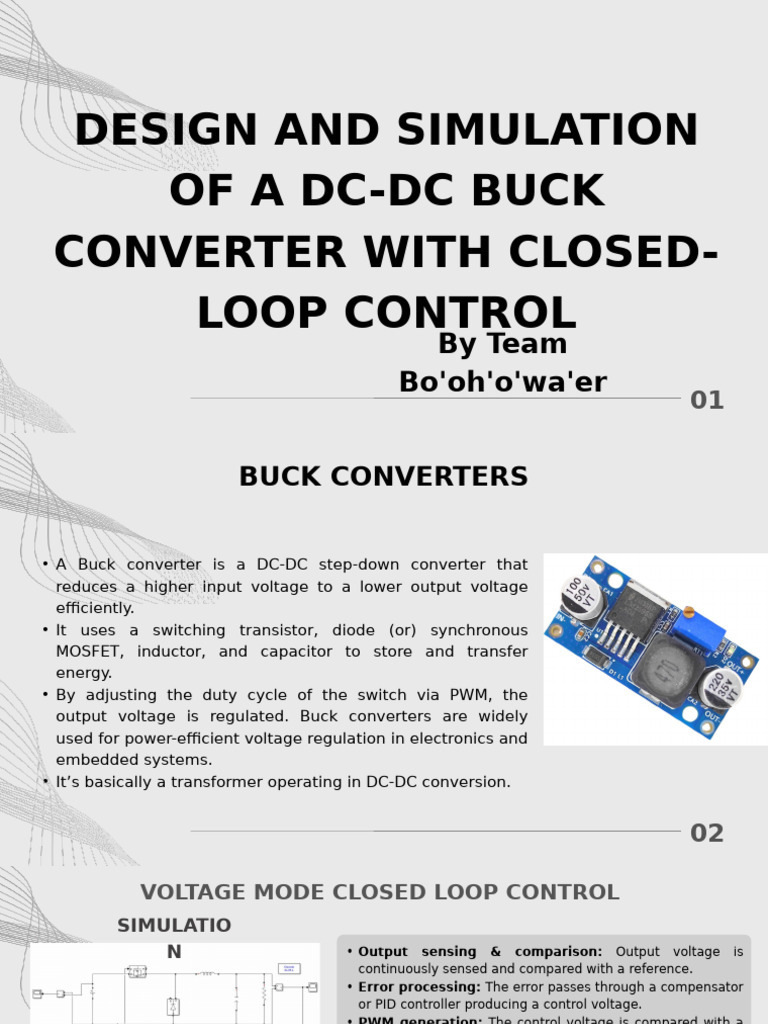 DC-DC Buck Converter Design & Simulation | PDF