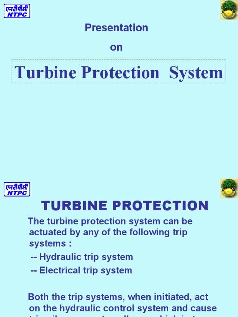 5 Turbine Protection | PDF | Valve | Turbine