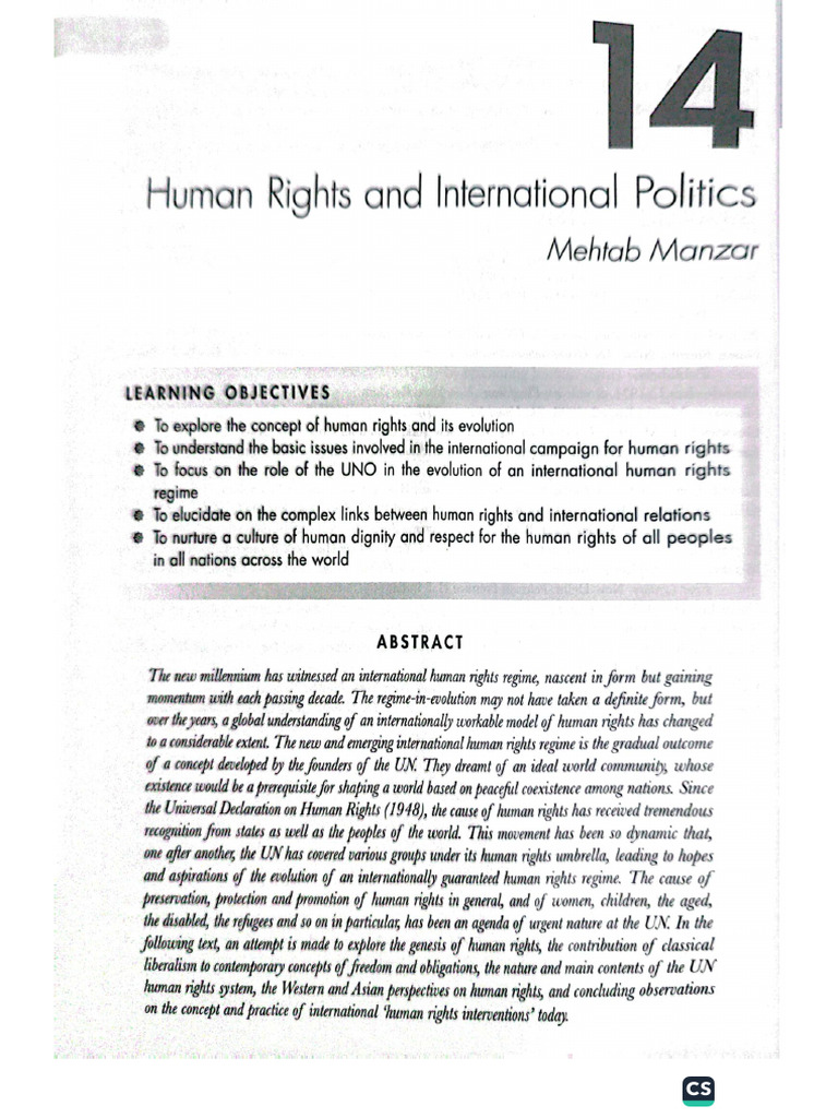 Human Rights | PDF
