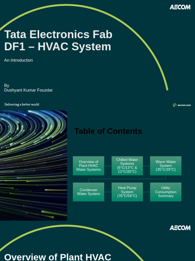 Tata Electronics Fab DF1 - HVAC System: An Introduction | PDF | Air ...