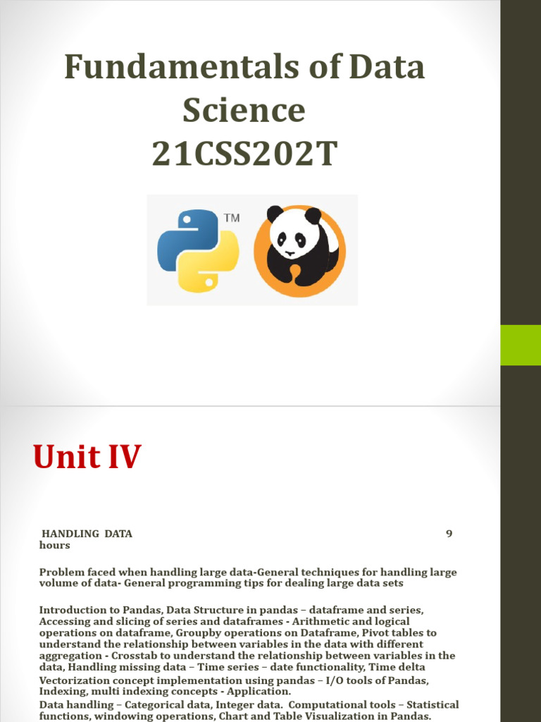 Handling Large Data Challenges in Python | PDF | Seasonality | Computer ...