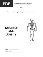 Joints and Movement Worksheet | PDF | Anatomical Terms Of Motion | Joint