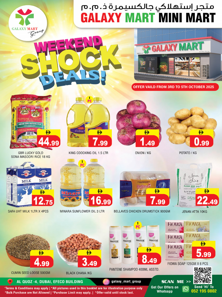 Galaxy Mart MiniMart - Al Quoz 4 - 3-5 OCT | PDF