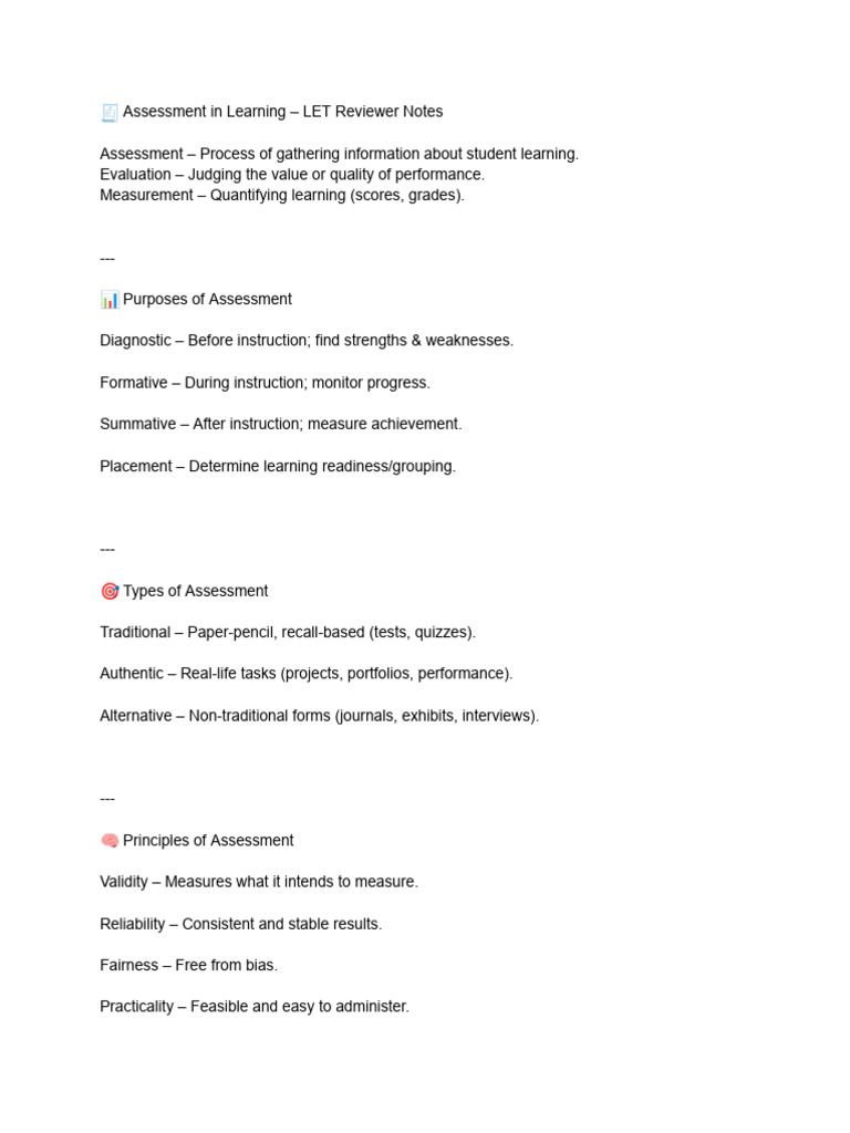 Effective Assessment Strategies in Education | PDF