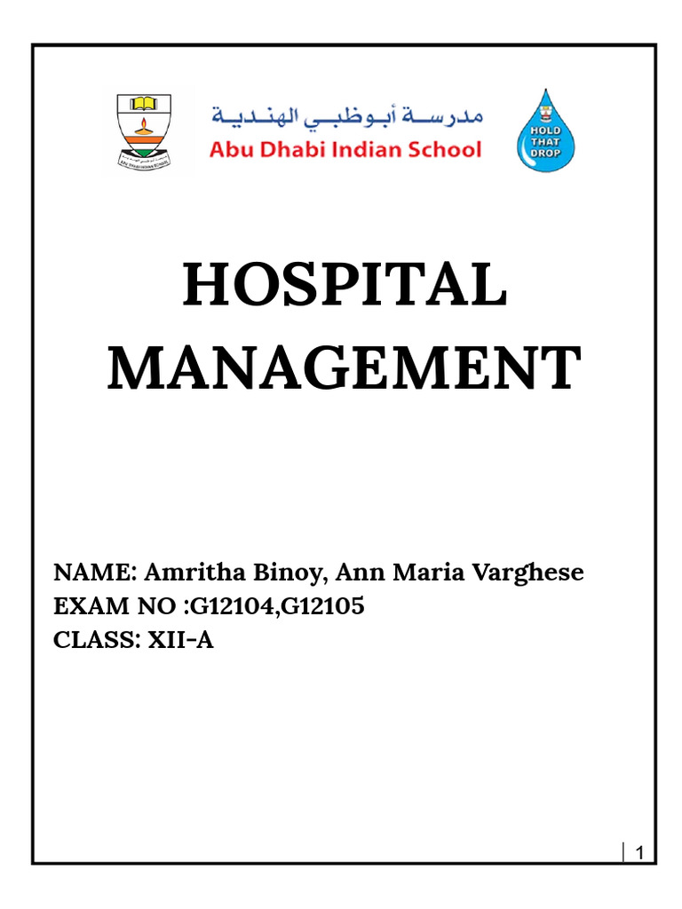 Hospital Management System Project | PDF | My Sql | Graphical User ...