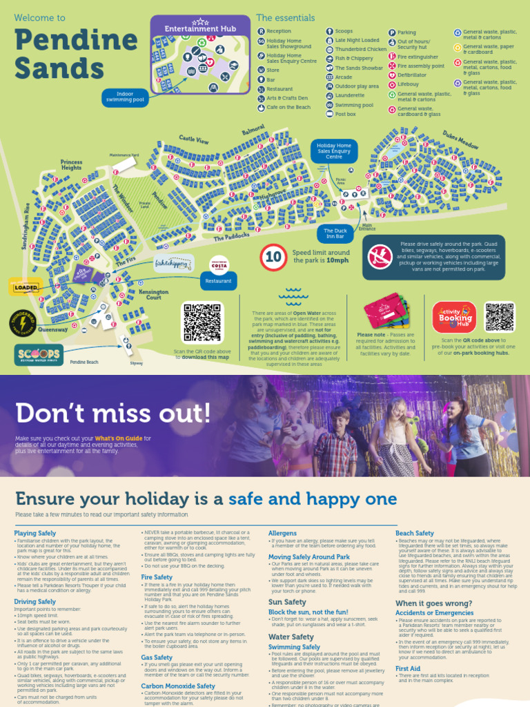 Pendine Park Entertainment Guide | PDF