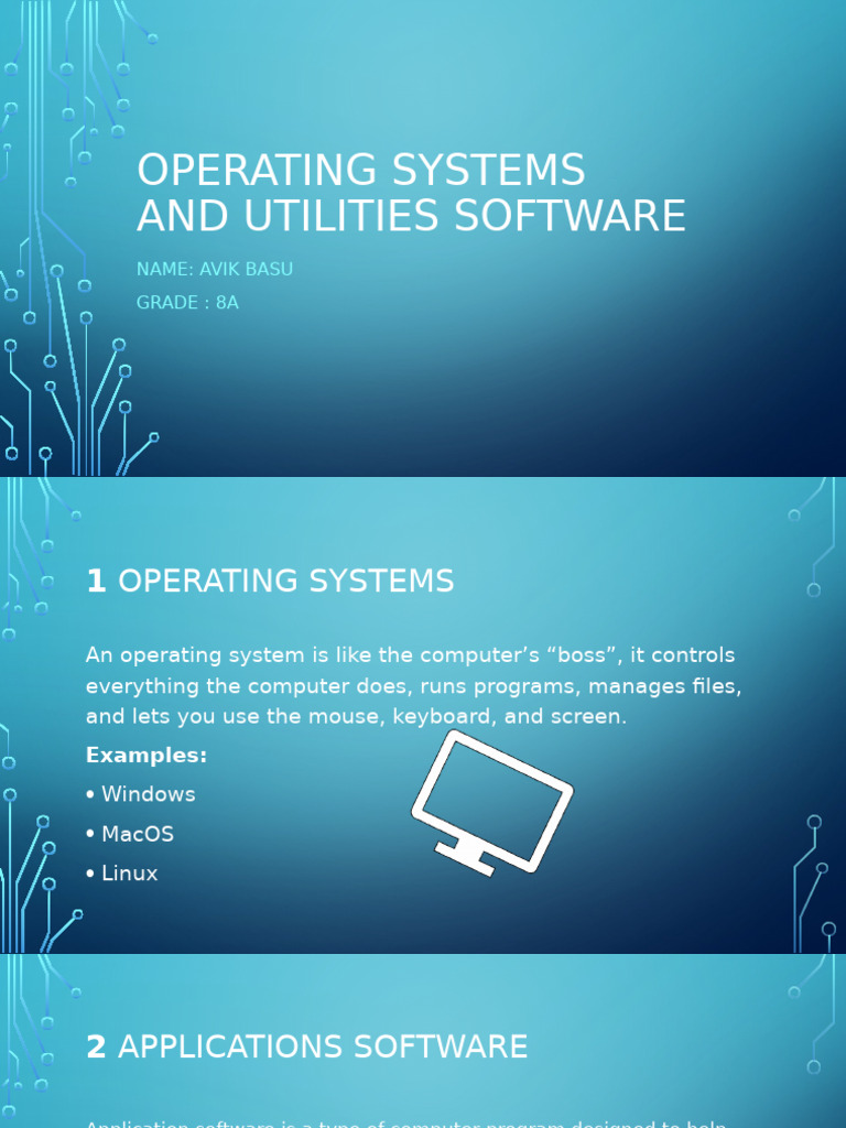 9 4 1 Systems Software Presentation | PDF
