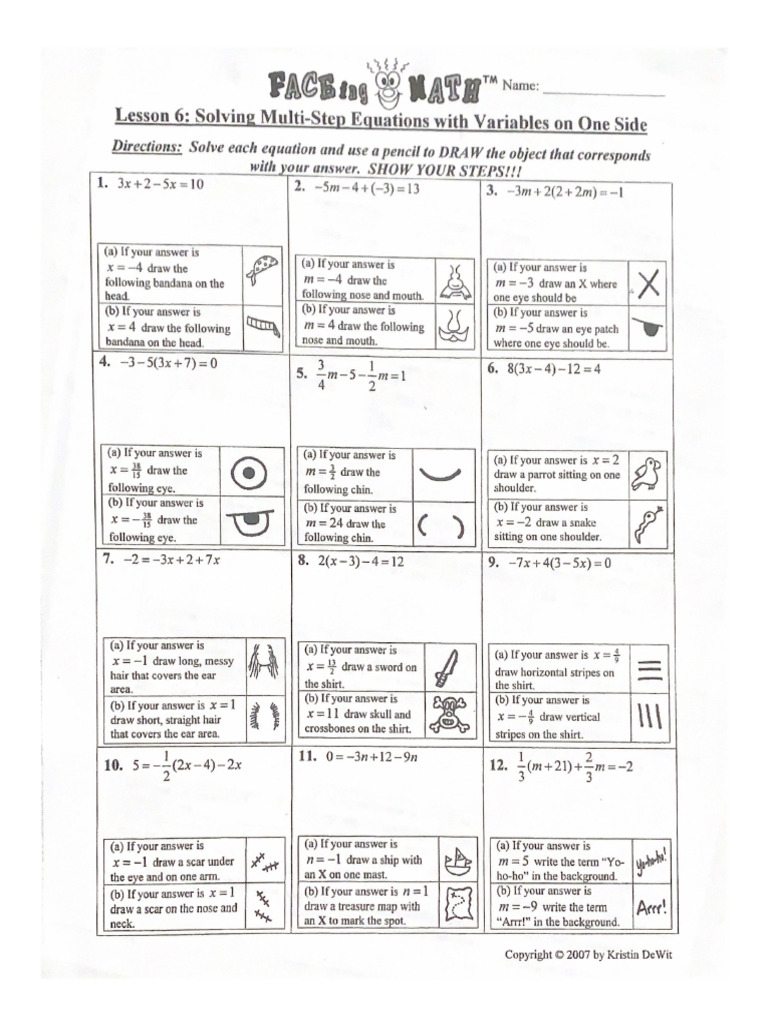 Facingmath 6 | PDF