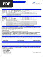 IOB NEFT Transfer Application Form | PDF | Cheque | Banking