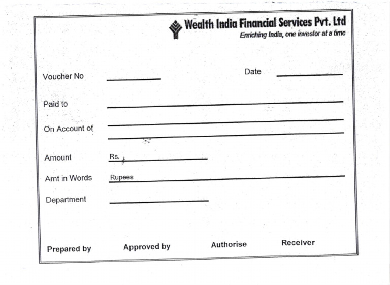 Sample Voucher | PDF