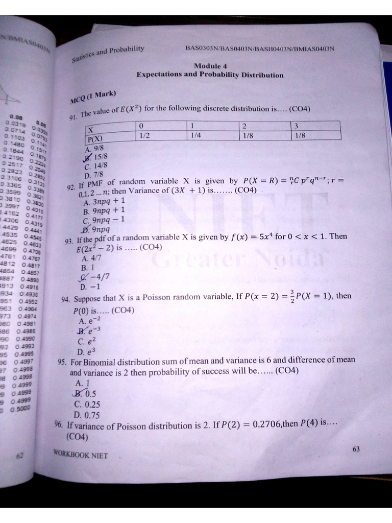 Module 4 Maths | PDF