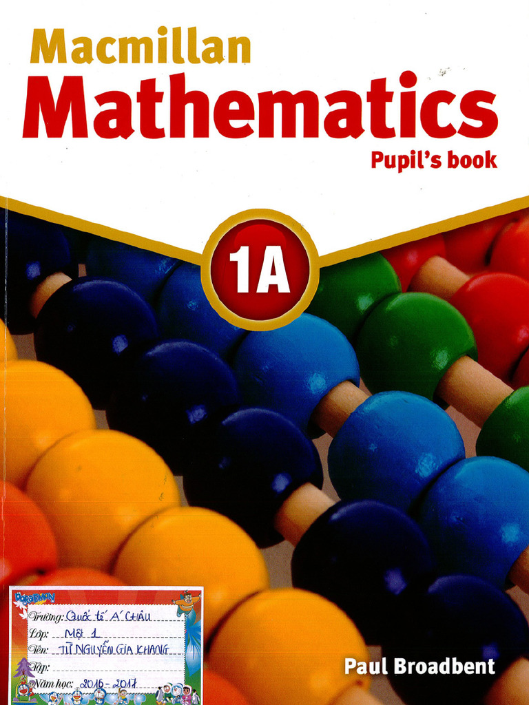Math Macmillan 1A | PDF