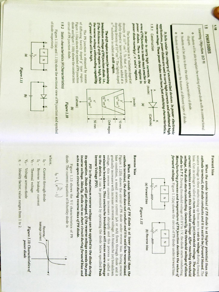 PX4151-Analysis of Power Converter - Unit 1 Notes | PDF