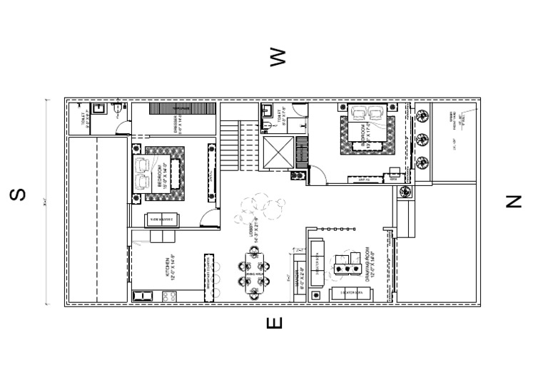 Ground Floor Plan & Details Model | PDF