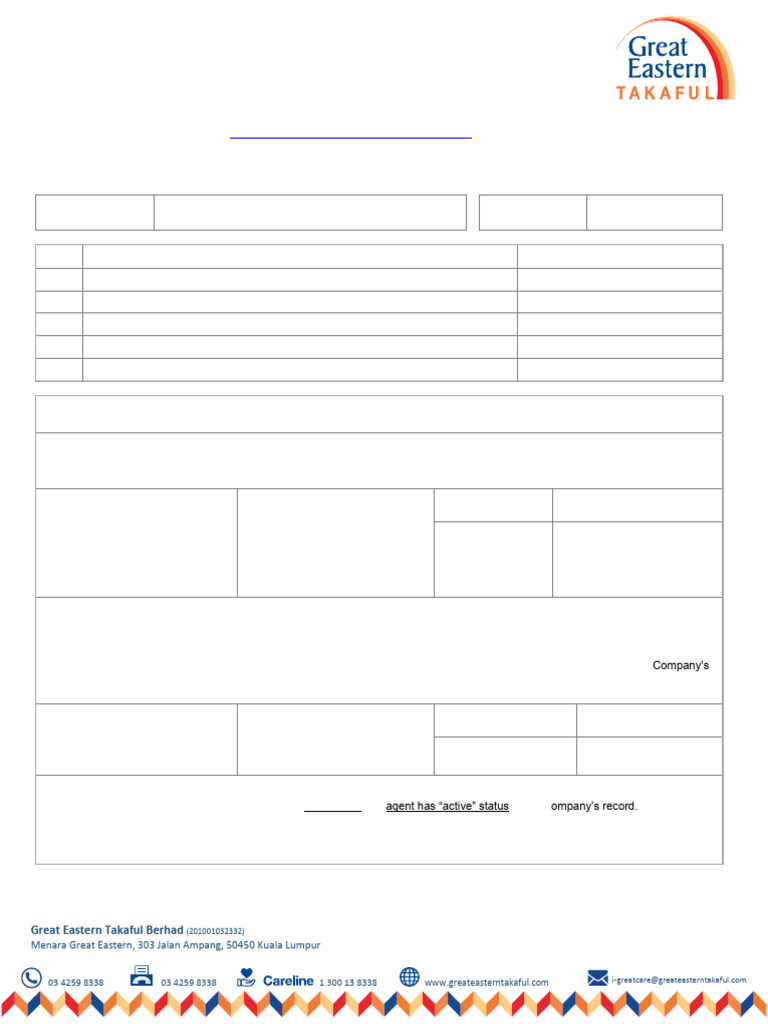 Application For Change of Servicing Agent Form | PDF