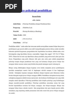 Download Resensi Buku Psikologi Pendidikan by Dendy Kerangge SN94640962 doc pdf
