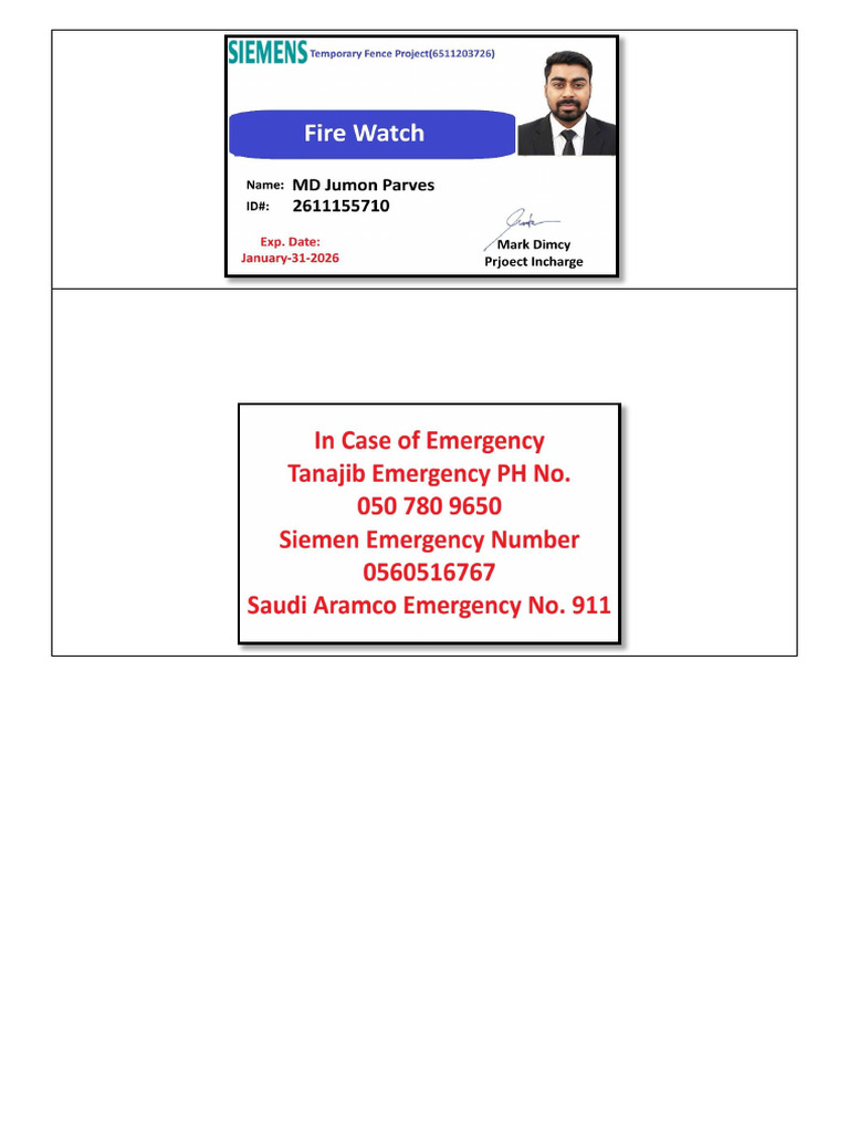 Fire Watch | PDF