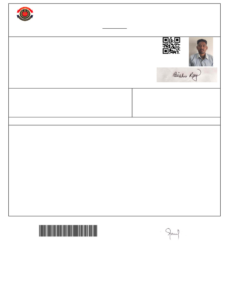 81602570 | PDF | Identity Document