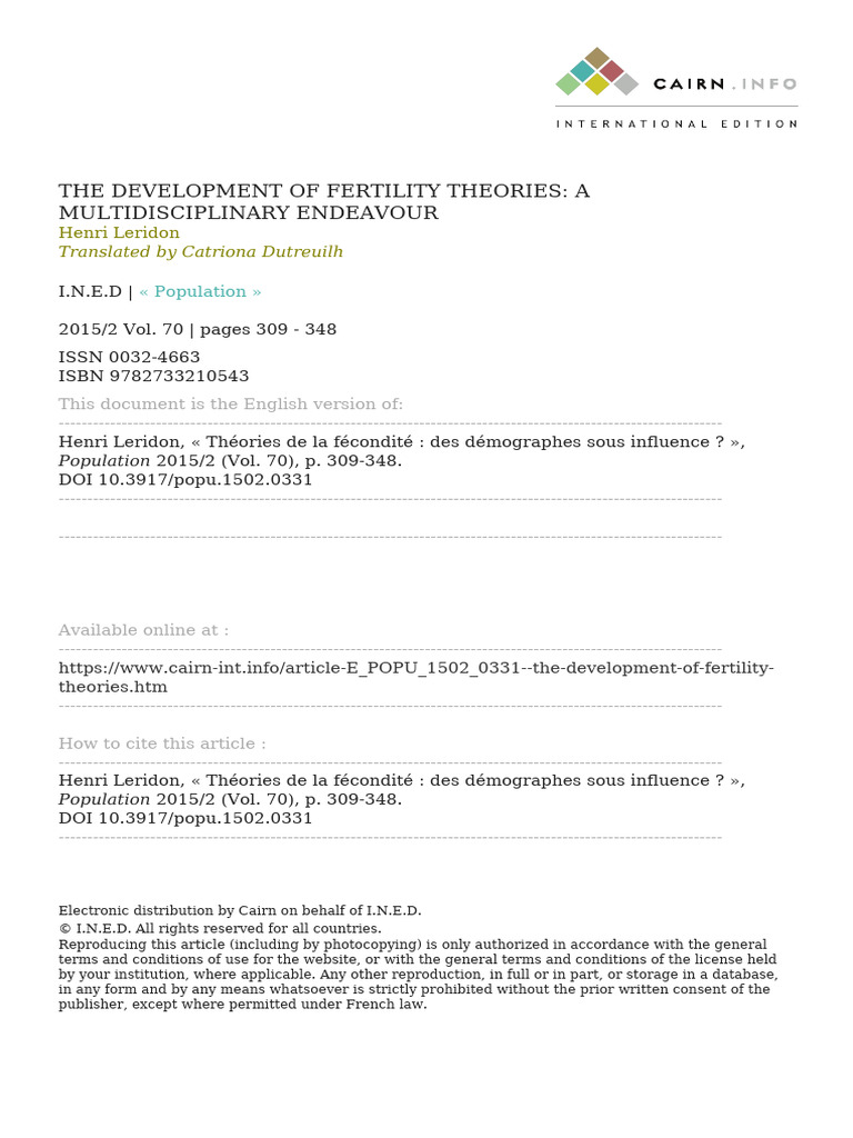 E Popu 1502 0331 | PDF | Demography | Economics