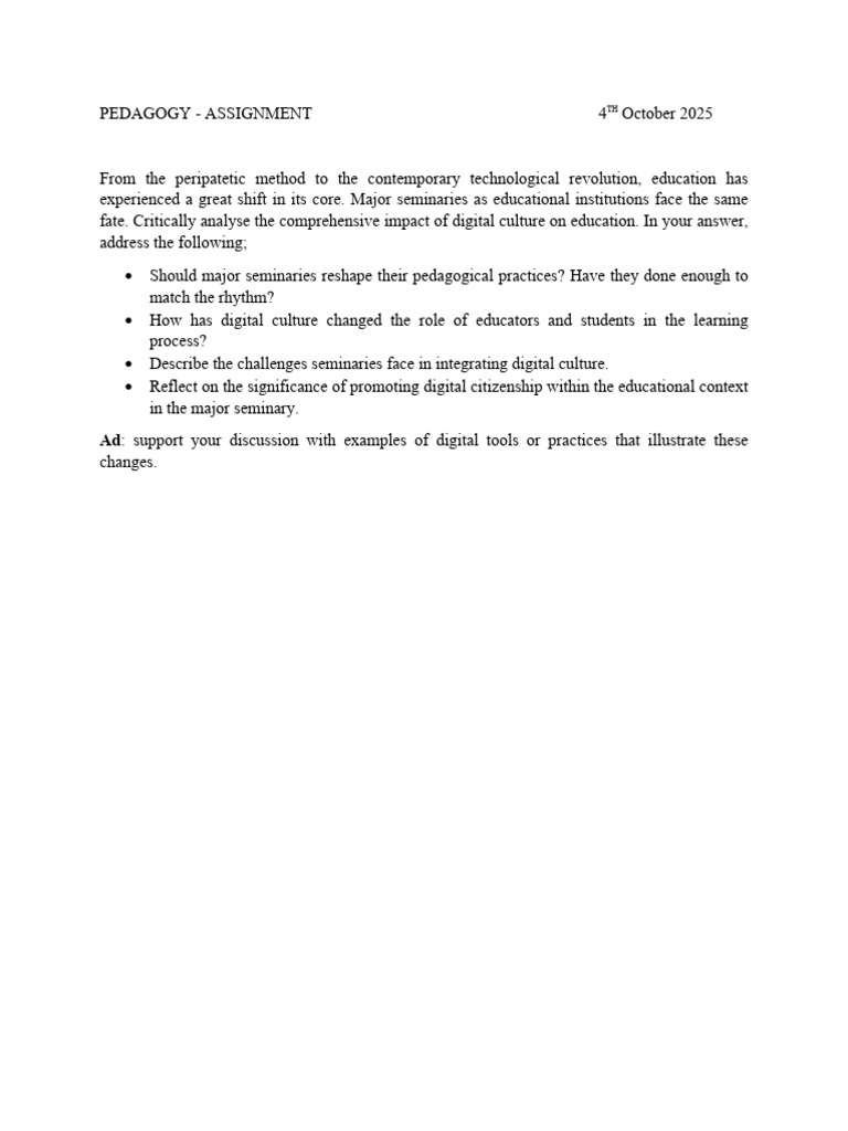 Pedagogy | PDF