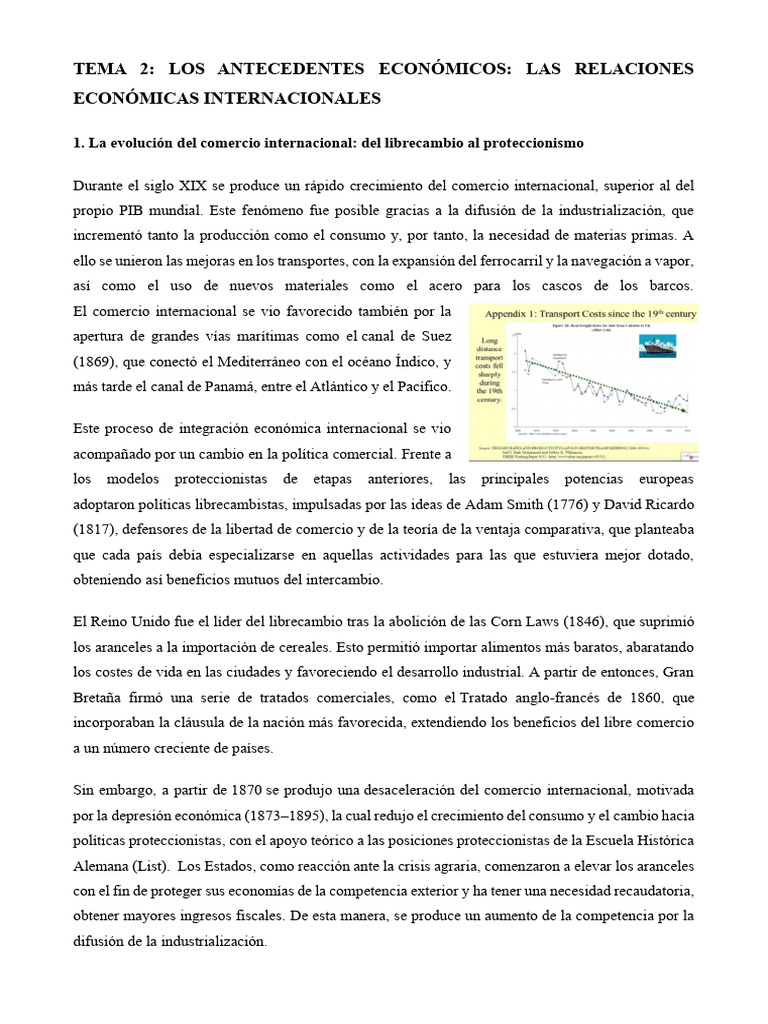 Evolución del Comercio y Capital Internacional | PDF | Estándar dorado ...
