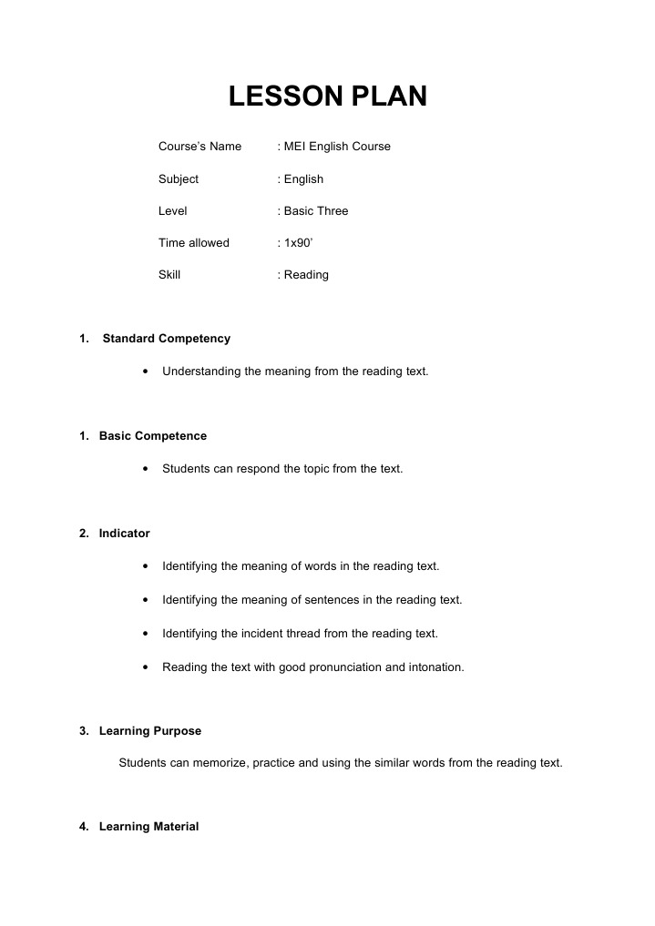 Basic English Reading Skills | PDF