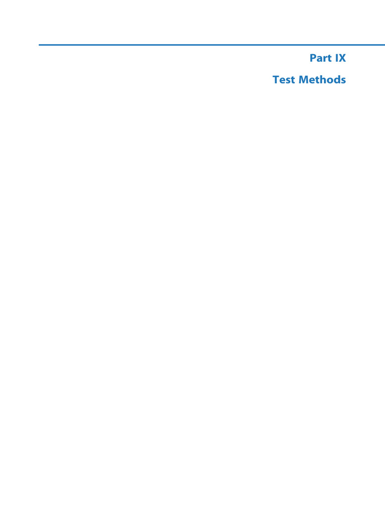 Test Methods | PDF