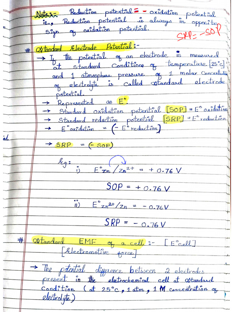 123 Electro Chemistry Part - 2 | PDF